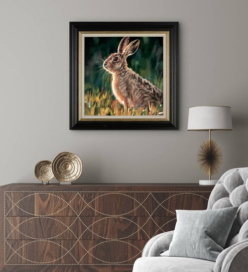 Watchful by Debbie Boon - Limited Edition on Canvas wall setting